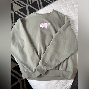 Lonely Ghost Lone Star Crewneck - size L